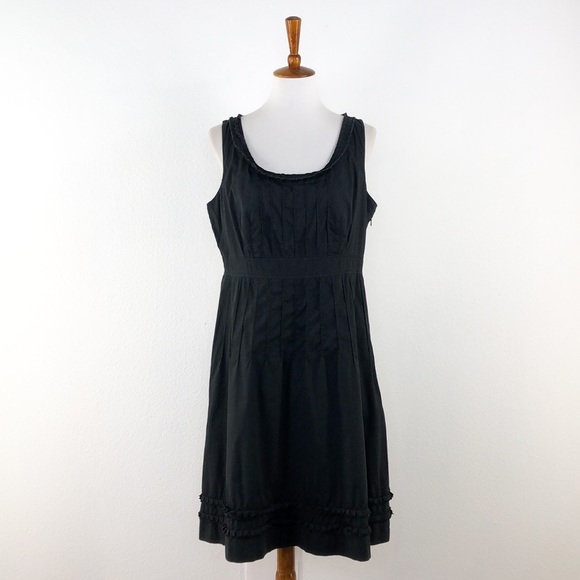Tory Burch Dresses & Skirts - Tory Burch Black Sleeveless Pleated A Line Dress
